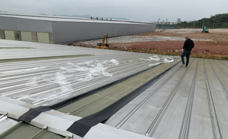 光泽厂房屋面防水维修案例